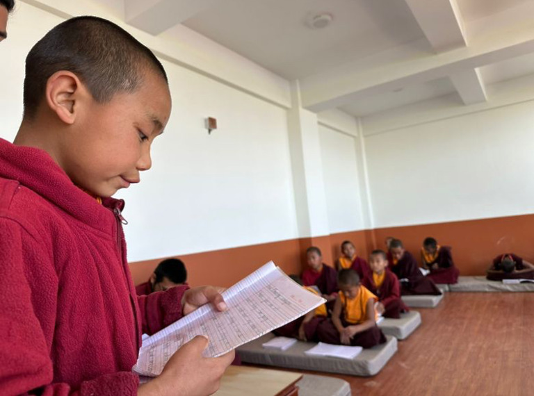 Kinder in der Klosterschule